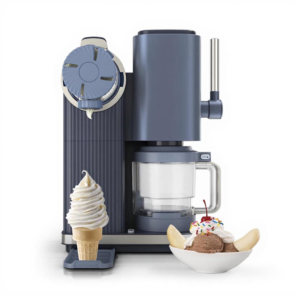 Softeis- und Eismaschine 2-in-1